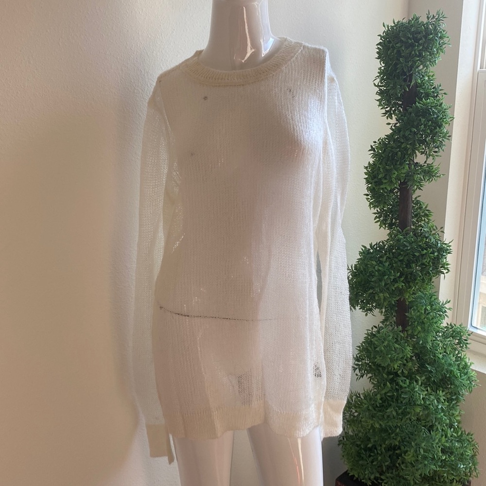 KENNETH COLE NEW YORK SWEATER TOP SIZE L MSRP $89.50 NWT
